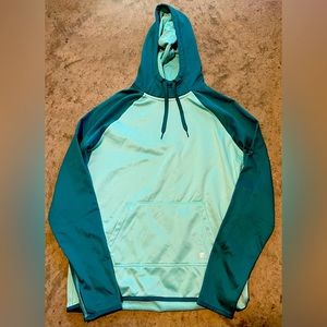 Teal/Green Energy Zone Hooded Sweatshirt